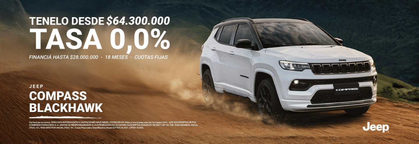 Jeep® Compass Financiación 2026