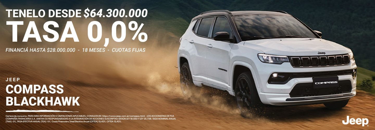 Jeep® Compass Financiación 2026