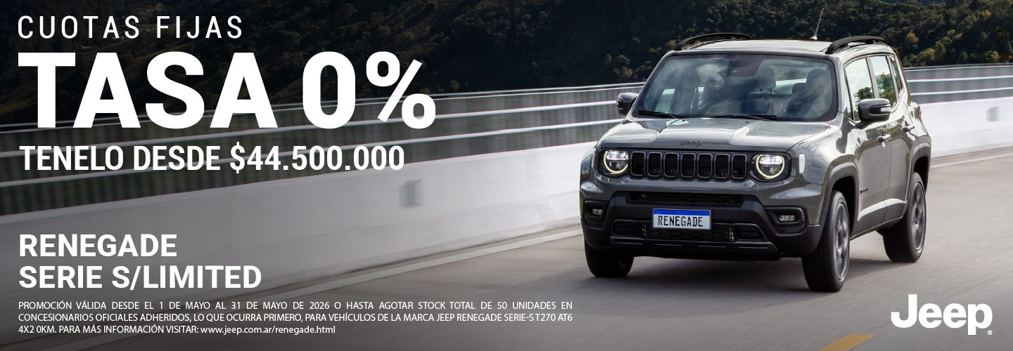 Jeep® Renegade Financiación 2026