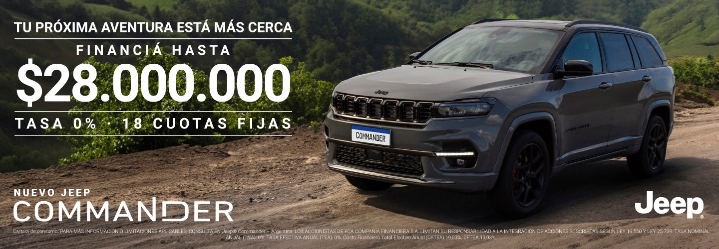 Jeep® Commander Financiación 2026