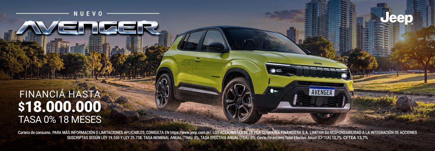 Jeep® Avenger financiación