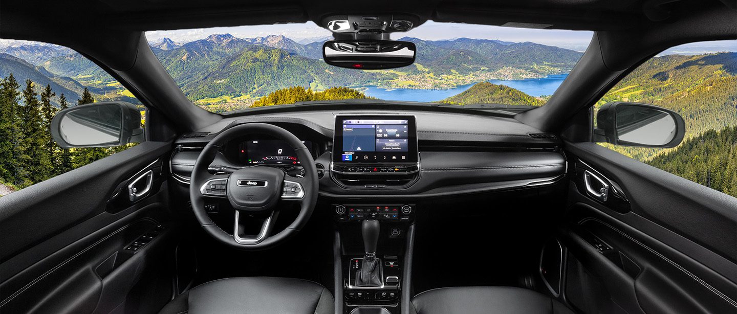 Interior Jeep Compass Blackhawk 2025