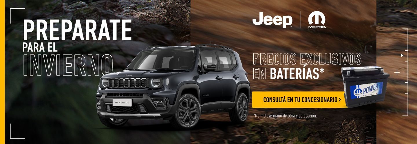 Promoción Baterías Jeep